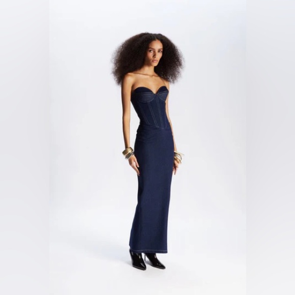 New Arrivals Denim maxi dress